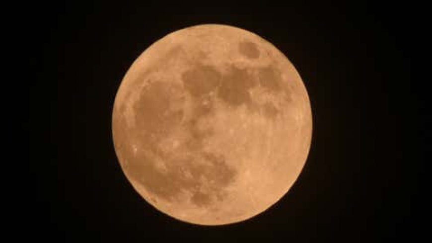 सोमवार शाम को भारतीय आकाश में जगमगाएगा साल का पहला सुपरमून