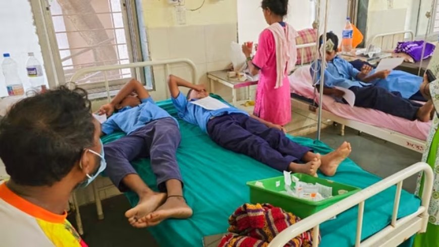 खाद्य विषाक्तता का मामला: 7 छात्रों को शहर भेजा गया