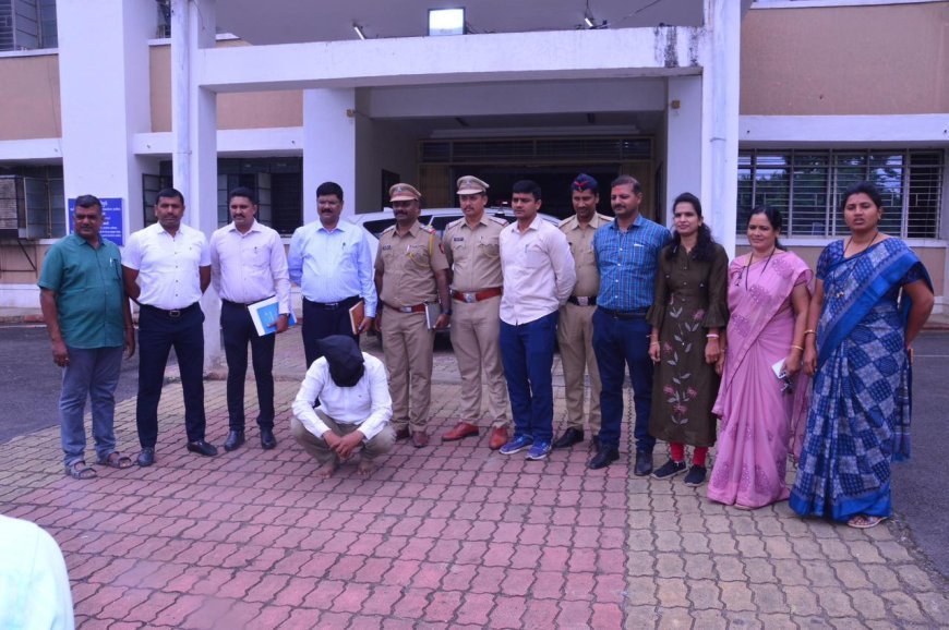 ग्रामीण पुलिस ने 24 घंटे के भीतर सिर धड़ से अलग करने वाले आरोपी को किया गिरफ्तार