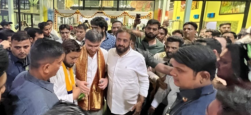 AIMIM नेता अकबरुद्दीन ओवैसी छत्रपति संभाजीनगर पहुंचे