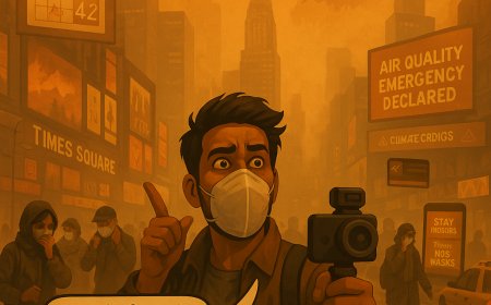 NYC Smoke Crisis: Indian Vlogger Stunned