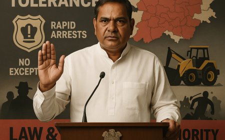 बिहार में अपराध पर 'ज़ीरो टॉलरेंस': अशोक चौधरी ने कहा, कानून-व्यवस्था सर्वोच्च प्राथमिकता