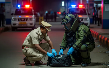 बेंगलुरु में बम का खौफ: बीएमटीसी बस स्टैंड के पास मिलीं जिलेटिन स्टिक और डेटोनेटर, जांच जारी