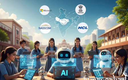 Revolutionizing Education: Microsoft, NASSCOM, HCL Partner to Launch AI Curriculum for Indian Schools (Classes 6-12)
