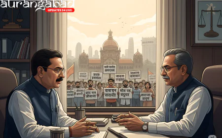 छावा संगठन के प्रदेश अध्यक्ष विजय घाडगे, अजित पवार से मिलने मुंबई रवाना: हमले के बाद न्याय की मांग