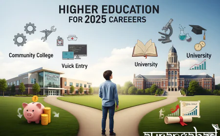 Community College vs. University: Navigating Your Career Path in 2025