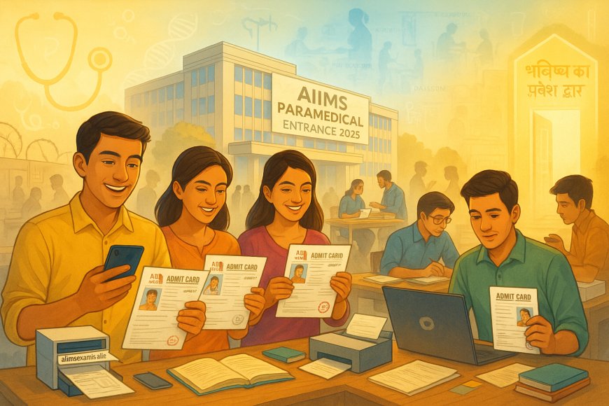 AIIMS Paramedical Admit Card 2025: डाउनलोड और तैयारी