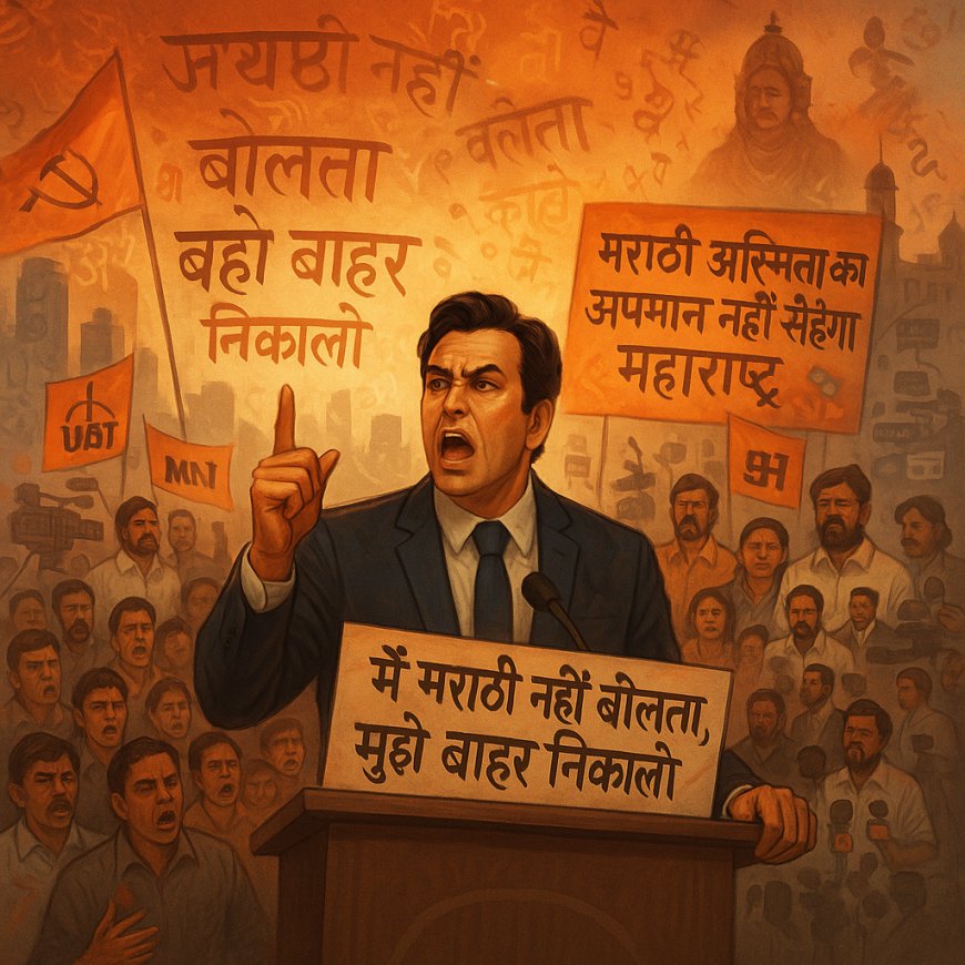 मुंबई: मराठी भाषा विवाद पर BJP नेता का बयान