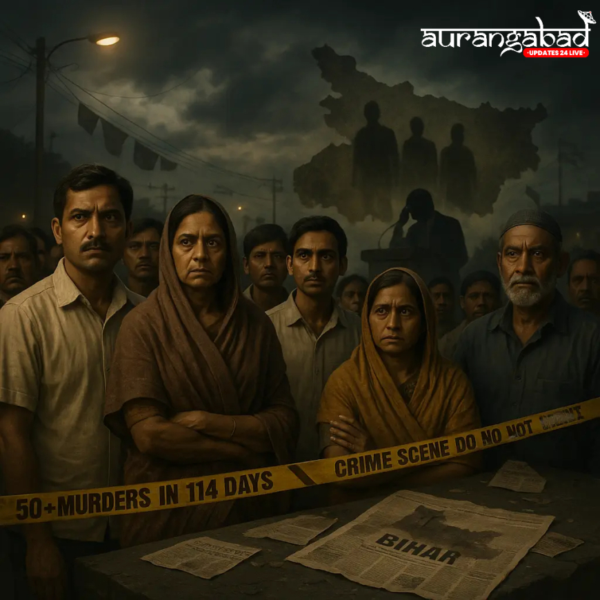 बिहार में अपराध का बढ़ता साया: 14 दिनों में 50 से अधिक हत्याएं, चुनाव से पहले नीतीश सरकार पर दबाव