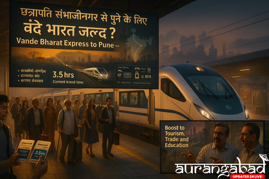 Chhatrapati Sambhajinagar Hopes for Vande Bharat Link to Pune