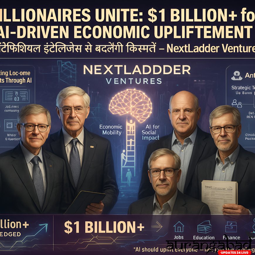 Bill Gates & Billionaires Pledge $1B for AI-Driven Economic Mobility Project
