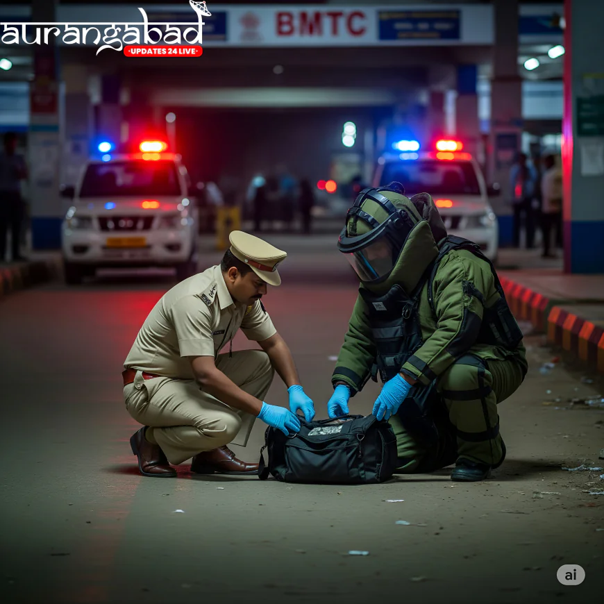 बेंगलुरु में बम का खौफ: बीएमटीसी बस स्टैंड के पास मिलीं जिलेटिन स्टिक और डेटोनेटर, जांच जारी