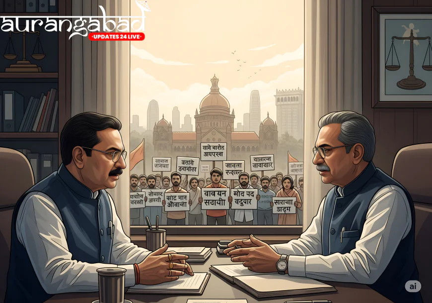 छावा संगठन के प्रदेश अध्यक्ष विजय घाडगे, अजित पवार से मिलने मुंबई रवाना: हमले के बाद न्याय की मांग