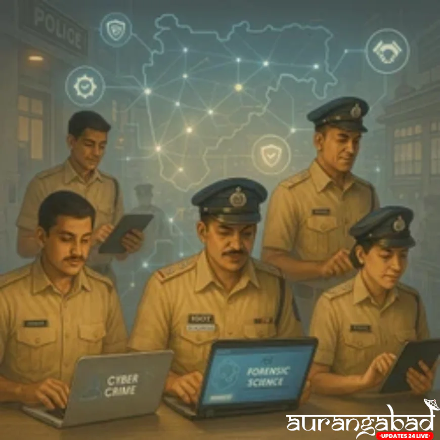 महाराष्ट्र पुलिस में बड़ा सुधार: सभी रैंक के लिए ऑनलाइन कोर्स अनिवार्य, कौशल और सेवा में होगा सुधार