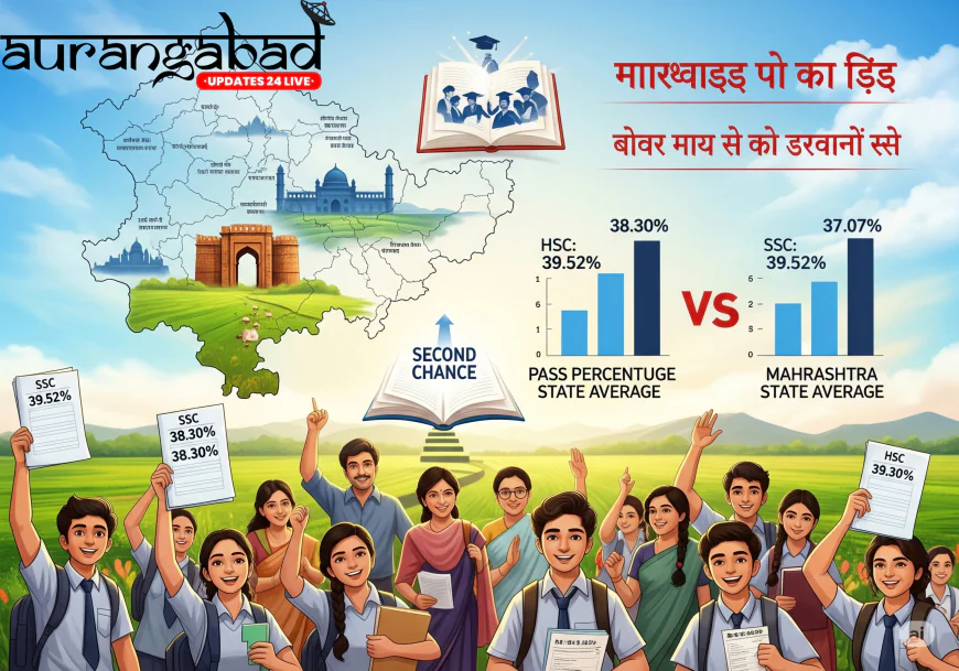 मराठवाड़ा का शैक्षिक गौरव: HSC और SSC पूरक परीक्षाओं में राज्य औसत से बेहतर प्रदर्शन