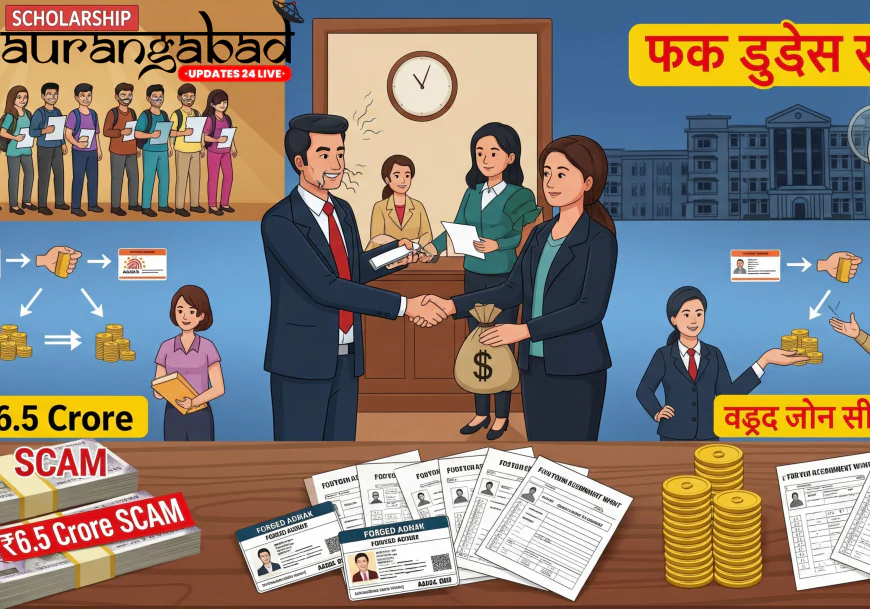 छत्रपति संभाजीनगर: ₹6.5 करोड़ का फर्जी छात्र घोटाला उजागर