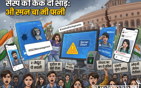 SSC परीक्षा 2025 में तकनीकी खामियां: देशव्यापी छात्रों का विरोध, #SSCMismanagement ट्रेंड में