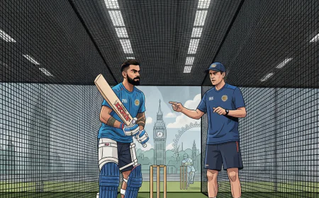 विराट कोहली की वापसी की तैयारी: टीम इंडिया नहीं, बल्कि IPL कोच के साथ कर रहे अभ्यास