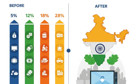 जीएसटी में बड़ा बदलाव: 28% और 12% की दरें होंगी खत्म