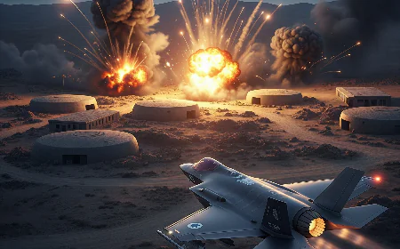 इजरायल का सीरिया पर हमला: दमिश्क के पास पूर्व एयरबेस पर कार्रवाई