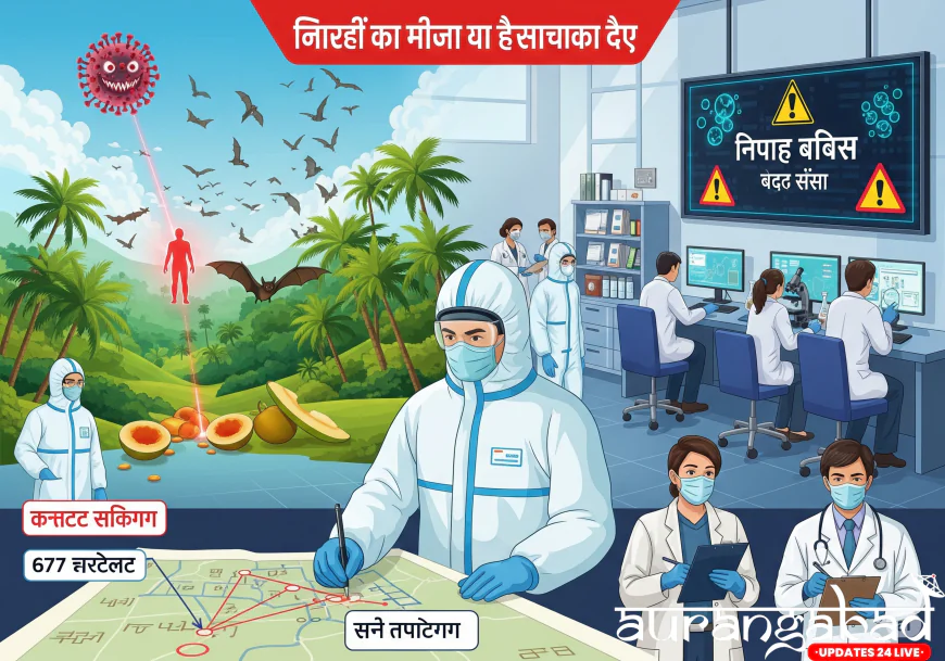 केरल में निपाह वायरस की दस्तक: 2025 में 3 मामले सामने आए, सरकार ने लोकसभा में दी जानकारी- 677 संपर्कों का पता लगाकर निगरानी जारी