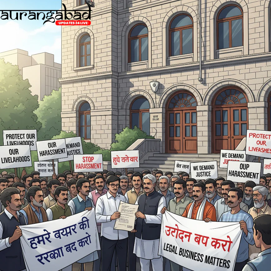 आत्म-घोषित गौ-रक्षकों से परेशान संभाजीनगर के व्यापारी: राहत की गुहार