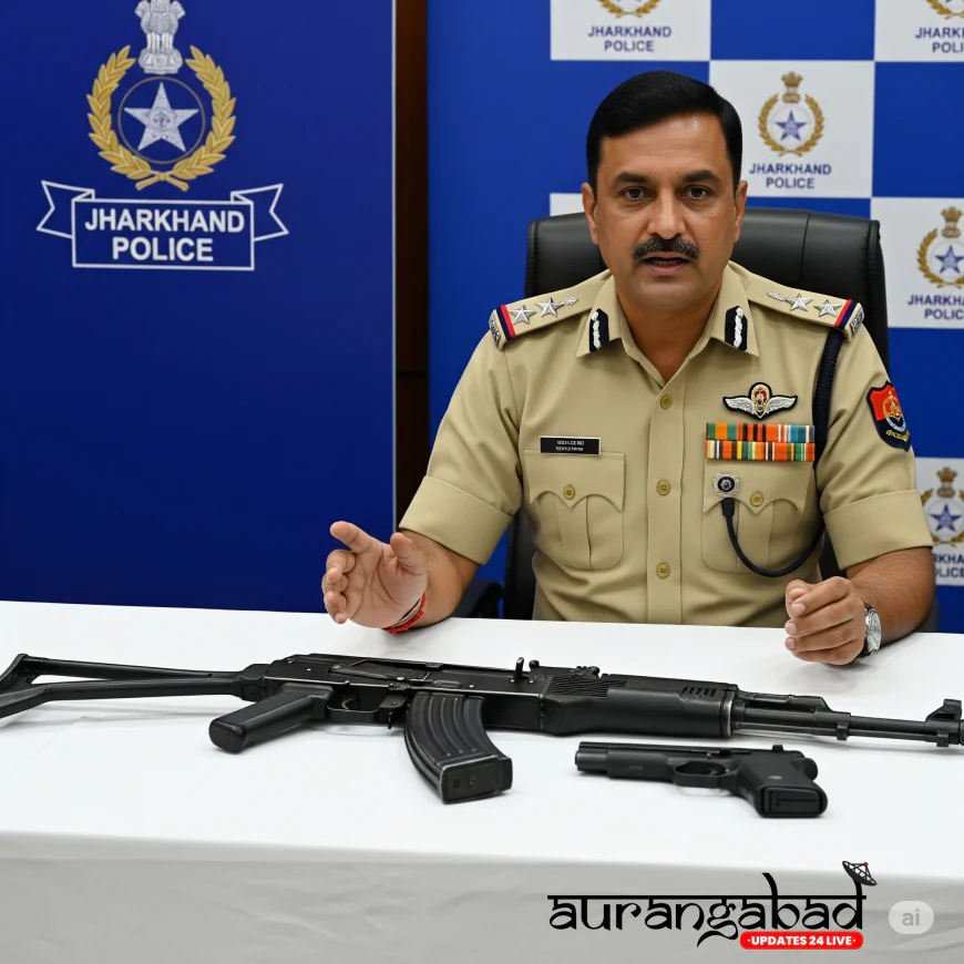 झारखंड में पुलिस एनकाउंटर: कुख्यात अपराधी 'छोटू प्रयागराज' से AK-47 और पिस्टल बरामद