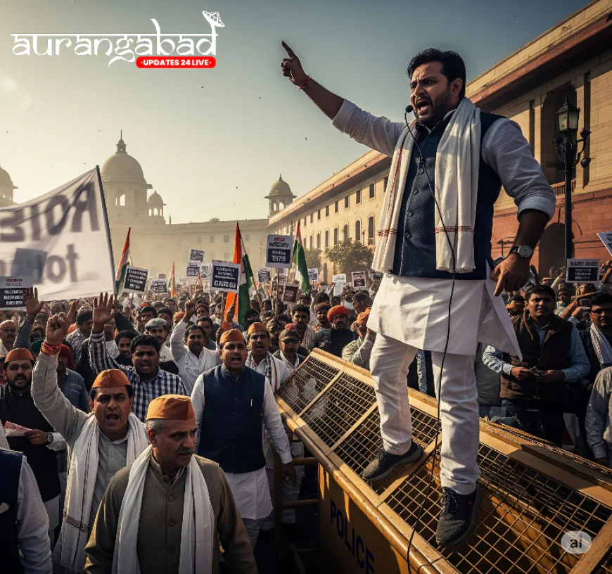वोट चोरी पर संग्राम: विपक्ष का मार्च, सरकार का पलटवार