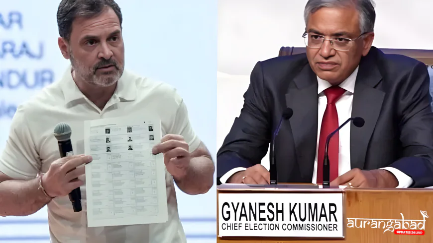 CEC's Ultimatum to Rahul Gandhi: Apologize or Prove "Vote Theft"