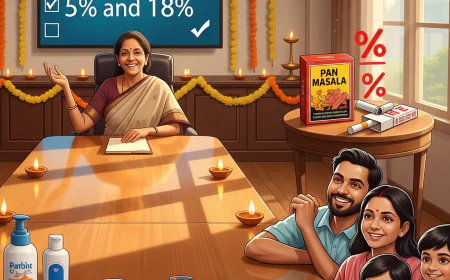 जीएसटी में ऐतिहासिक बदलाव: 22 सितंबर से लागू होंगी नई दरें