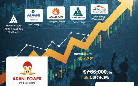 अडानी ग्रुप के शेयरों में उछाल: एक दिन में मार्केट कैप 66,000 करोड़ बढ़ा