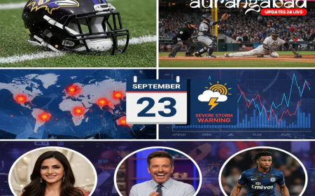 Trending Today: NFL Drama, Celebrity Buzz, and Global News