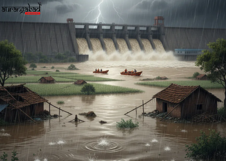 Maharashtra Floods: Jayakwadi Dam's Record Discharge Displaces 9,800