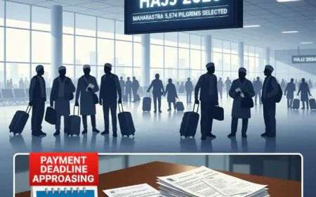 महाराष्ट्र से हज 2026: पहले चरण में 5,574 सीटों की पुष्टि