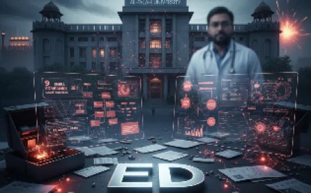 दिल्ली कार ब्लास्ट: ईडी की फरीदाबाद में छापेमारी, 'व्हाइट कॉलर' टेरर मॉड्यूल का पर्दाफाश