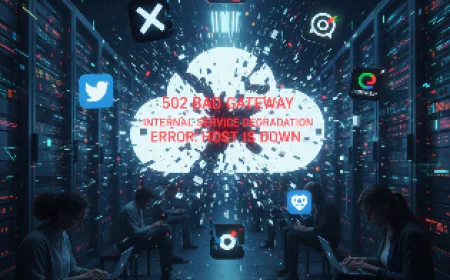 Cloudflare Outage: Global Disruption Hits X, ChatGPT, and Gaming