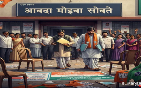 लातूर में शिवसेना (UBT) को झटका: रेनापुर चुनाव से उम्मीदवारों ने वापस लिए नाम, पार्टी पर लगाए गंभीर आरोप