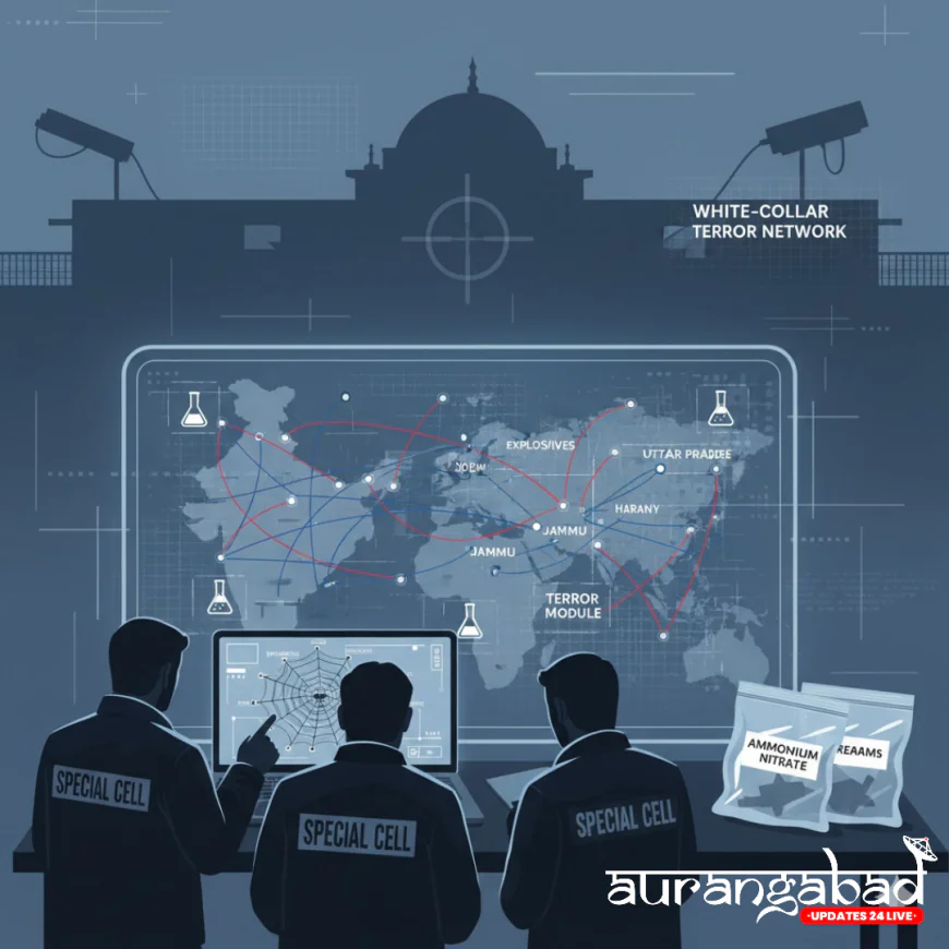 लाल किला धमाका: 'व्हाइट-कॉलर' टेरर मॉड्यूल के 6 डॉक्टर गिरफ्तार