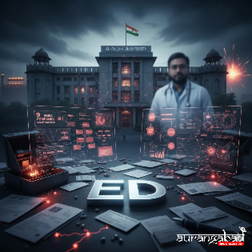 दिल्ली कार ब्लास्ट: ईडी की फरीदाबाद में छापेमारी, 'व्हाइट कॉलर' टेरर मॉड्यूल का पर्दाफाश