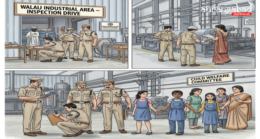 संभाजीनगर: दो फैक्ट्रियों से 12 बाल मजदूर रेस्क्यू, मालिकों पर केस दर्ज