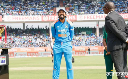 केएल राहुल ने तोड़ा 'टॉस का श्राप', विशाखापत्तनम में ऐसे मनाया जश्न