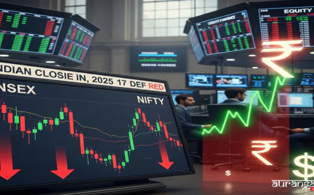 Market Wrap Dec 17: Sensex, Nifty End Volatile Session in Red; IT Stocks Bleed Amid Rupee Recovery