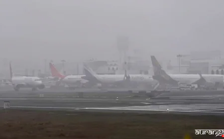 Delhi Fog Chaos: कोहरे ने रोकी दिल्ली की रफ्तार! 100 से ज्यादा उड़ानें रद्द, सरकार ने एयरलाइंस को दिए सख्त निर्देश- 'यात्रियों को दें खाना और रिफंड'
