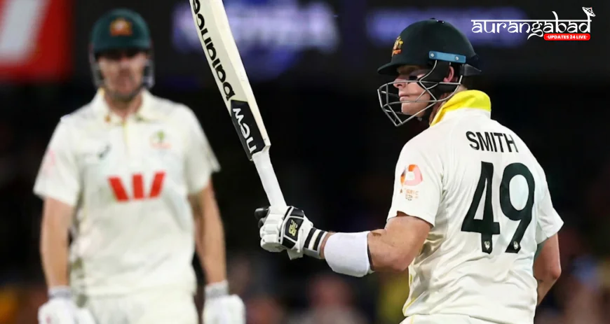 एशेज दूसरा टेस्ट: स्मिथ और वेदरल ने चमकाया, ऑस्ट्रेलिया को 44 रन की बढ़त