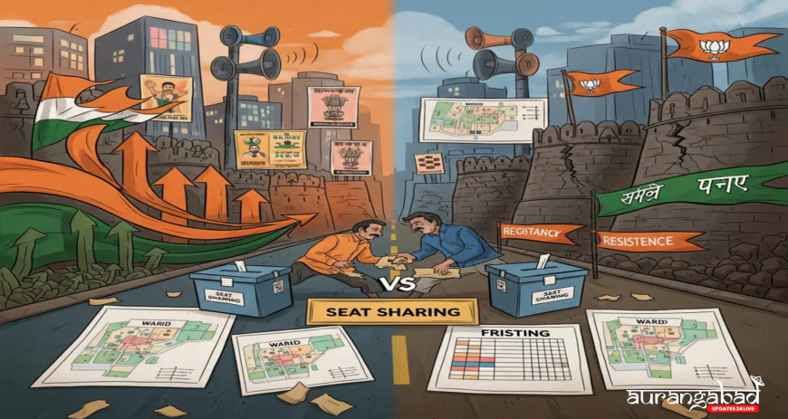 Sambhajinagar Civic Polls: महायुति में 'सीट शेयरिंग' पर घमासान! शिवसेना के गढ़ में BJP के दावों से बढ़ी बेचैनी