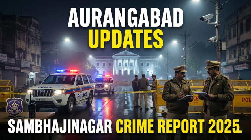 Sambhajinagar Crime Report 2025: शहर में मर्डर हुए कम, लेकिन अपराध का ग्राफ अभी भी चिंताजनक; पुलिस कमिश्नर ने बताया 'ड्रग्स' का कनेक्शन
