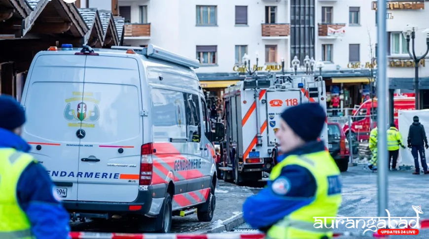 Switzerland Fire Tragedy: स्विट्जरलैंड के लक्जरी स्की रिसॉर्ट में नए साल का जश्न बना मातम, बार में लगी भीषण आग, कई लोगों की मौत