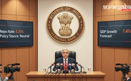 RBI Monetary Policy Feb 2026: Repo Rate Unchanged at 5.25%, GDP Growth Outlook Raised to 7.4%