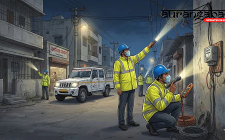 MSEDCL Crackdown: ₹14.5 Crore Power Theft Detected in Marathwada; Over 1,700 Consumers Penalized