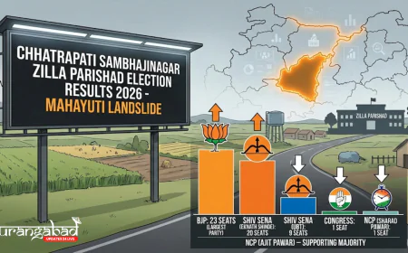Sambhajinagar ZP Result: महायुति का डंका! कांग्रेस और शरद पवार की NCP 1-1 सीट पर सिमटी; उबाठा को मिलीं सिर्फ 9 सीटें